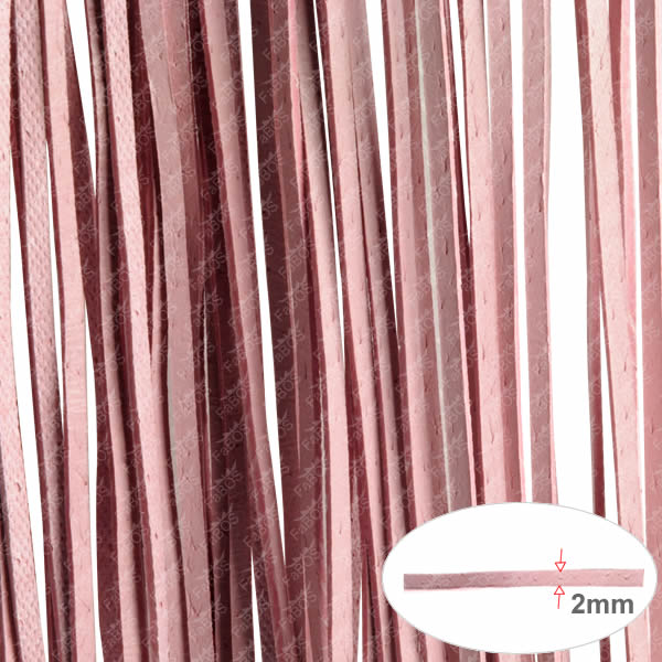 Plochá kůže120cm - Růžová