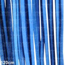 Plochá kůže120cm - Modrá
