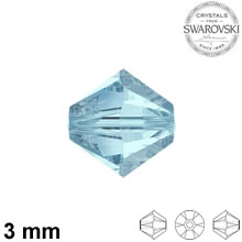 Swarovski Xilion Bead Aquamarine 3mm