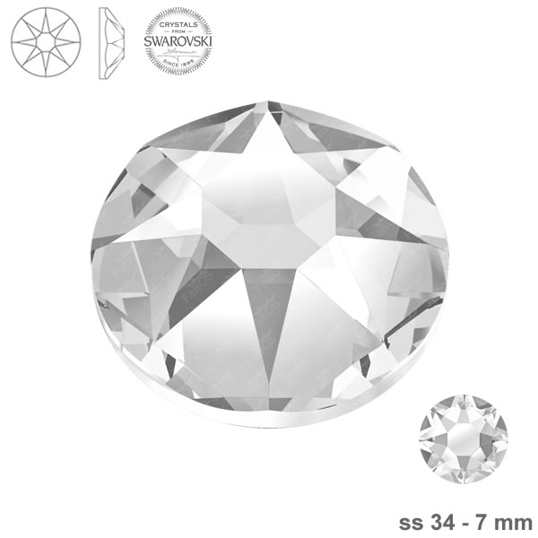 Swarovski Hotfix Crystal ss 34