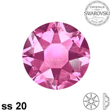 Swarovski Hotfix Rose ss 20