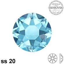 Swarovski Hotfix Aquamarine ss 20