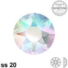 Swarovski Hotfix Crystal AB ss 20