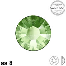 Swarovski Hotfix Peridot ss 08