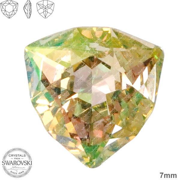 Swarovski Trilliant Luminous Green 07mm