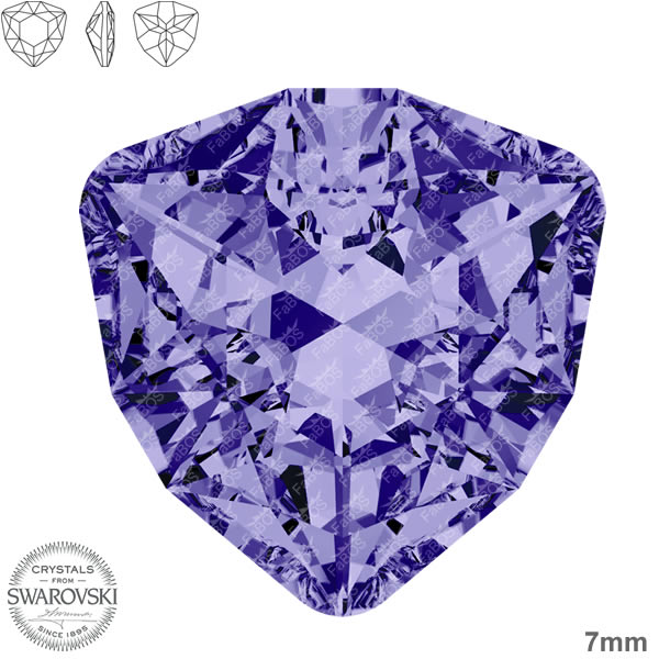 Swarovski Trilliant Tanzanite 07mm