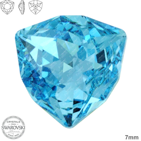 Swarovski Trilliant Aquamarine 07mm