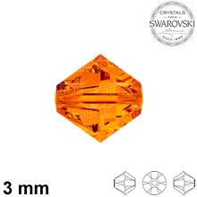 Swarovski Xilion Bead Tangerine 3mm