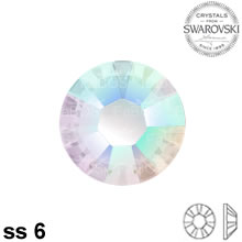 Swarovski Hotfix Crystal AB ss 06