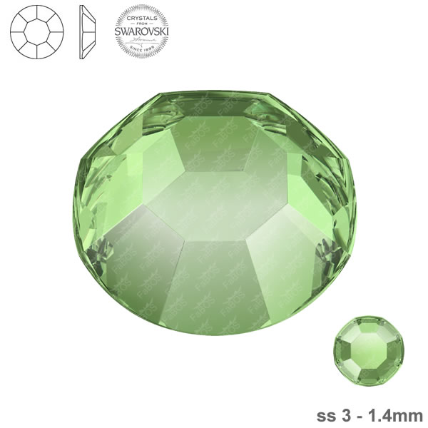 Swarovski Hotfix Peridot ss 03