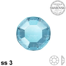 Swarovski Hotfix Aquamarine ss 03