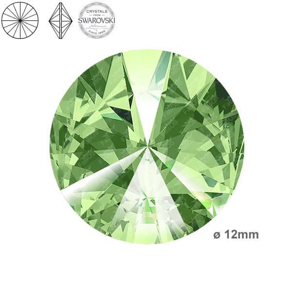 Swarovski Rivoli Peridot 12mm