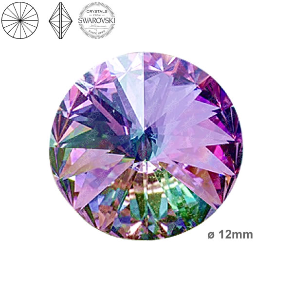 Swarovski Rivoli Crystal vitrail light 12mm