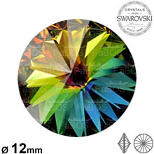 Swarovski Rivoli Crystal vitrail medium 12mm