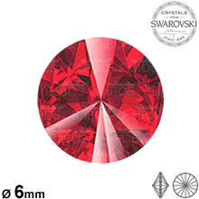 Swarovski Rivoli Light siam 06mm