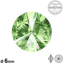 Swarovski Rivoli Peridot 06mm