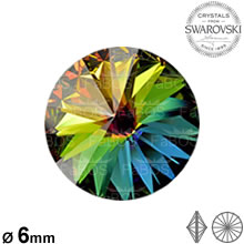 Swarovski Rivoli Crystal vitrail medium 06mm