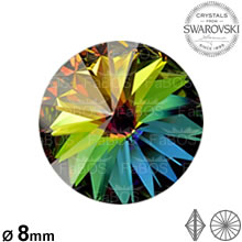 Swarovski Rivoli Crystal vitrail medium 08mm