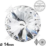 Swarovski Rivoli Crystal 14mm