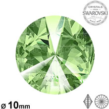 Swarovski Rivoli Peridot 10mm