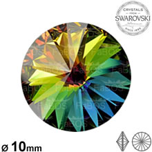 Swarovski Rivoli Crystal vitrail medium 10mm