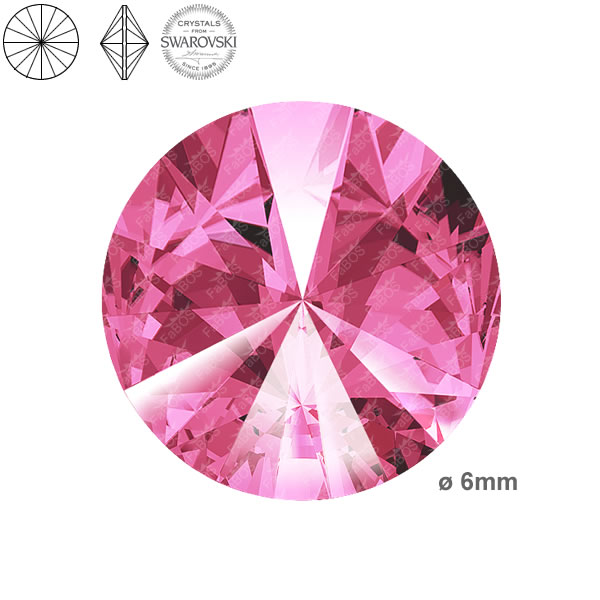 Swarovski Rivoli Rose 06mm