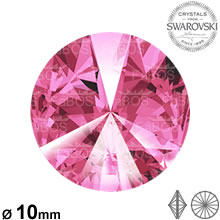 Swarovski Rivoli Rose 10mm