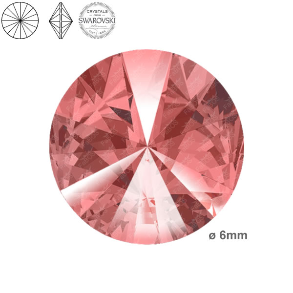 Swarovski Rivoli Padparadscha 06mm