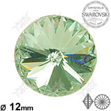 Swarovski Rivoli Chrysolite 12mm