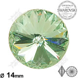 Swarovski Rivoli Chrysolite 14mm