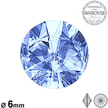 Swarovski Rivoli Light sapphire 06mm