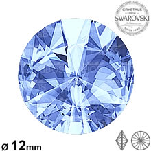 Swarovski Rivoli Light sapphire 12mm