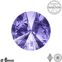 Swarovski Rivoli Tanzanite 06mm