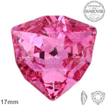 Swarovski Trilliant Rose 17mm