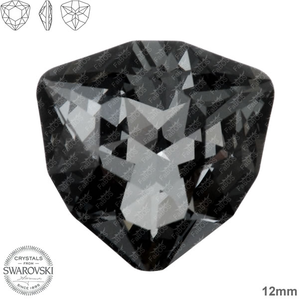 Swarovski Trilliant Silver night 12mm