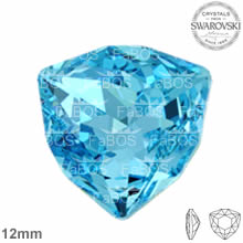 Swarovski Trilliant Aquamarine 12mm