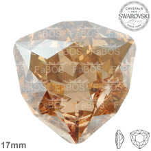 Swarovski Trilliant Golden shadow 17mm