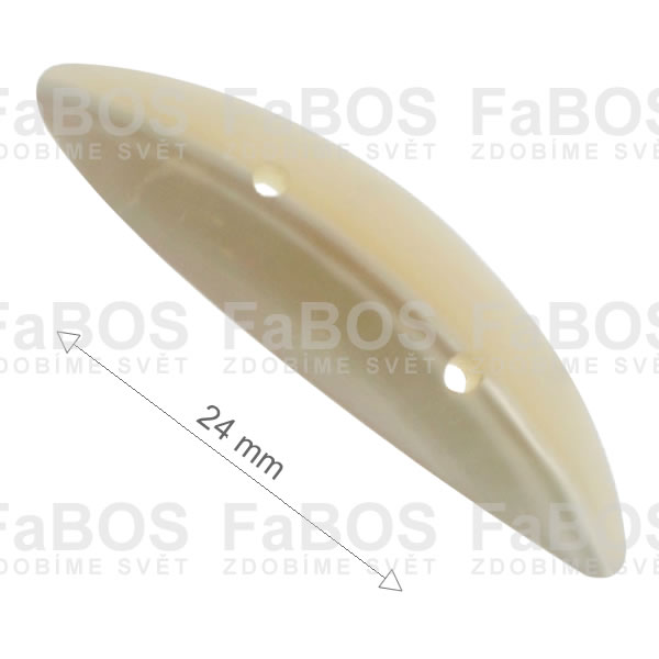 Perleť Perleť zub - 24x17mm - FaBOS