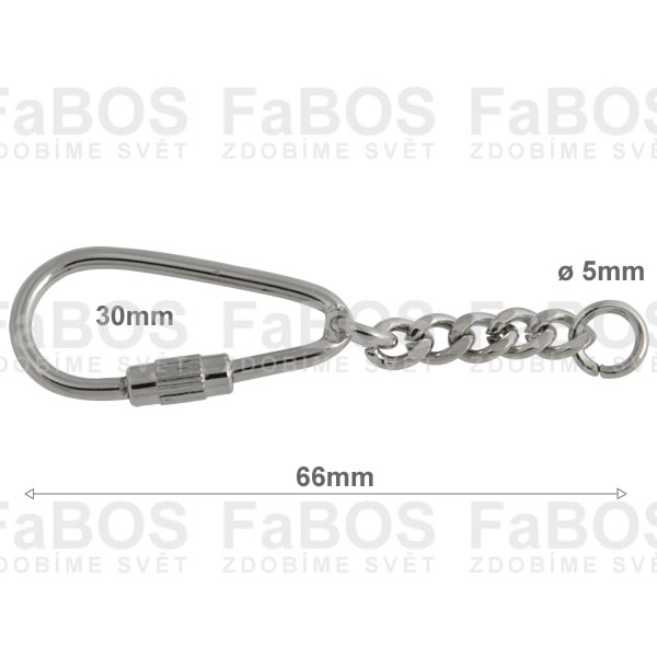 Klíčové mechaniky Klíčová mechanika šroubovací řetěz 66mm - FaBOS