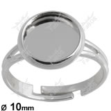Lůžko epoxy čočka kulaté prsten 10mm porhodiováno Lůžko epoxy čočka kulaté prsten 10mm porhodiováno