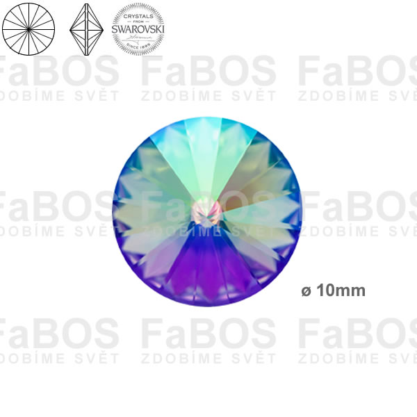 Swarovski Rivoli 1122 Swarovski Rivoli Crystal Paradise Shine 10mm - FaBOS