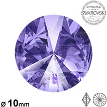 Swarovski Rivoli Tanzanite 10mm