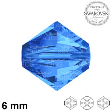Swarovski Xilion Bead Sapphire 6mm