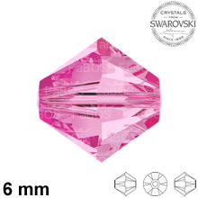 Swarovski Xilion Bead Rose 6mm