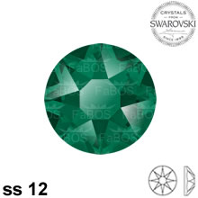 Swarovski Hotfix Emerald ss 12