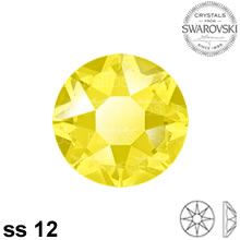 Swarovski Hotfix Yellow Opal ss 12