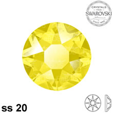 Swarovski Hotfix Yellow Opal ss 20