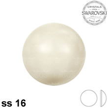 Swarovski Hotfix Cream Pearl ss 16
