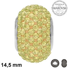 Swarovski BeCharmed Pavé Bead - Jonquil