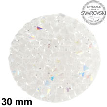 Swarovski Rocks kolečko 30mm Crystal AB